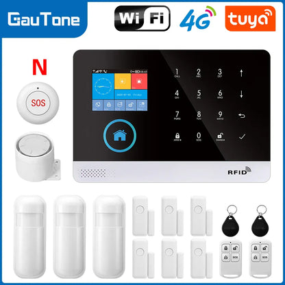 Smart Home Tuya GSM Alarm System 4G Wifi System Smart Home Tuya GSM Alarm System 4G Wifi System