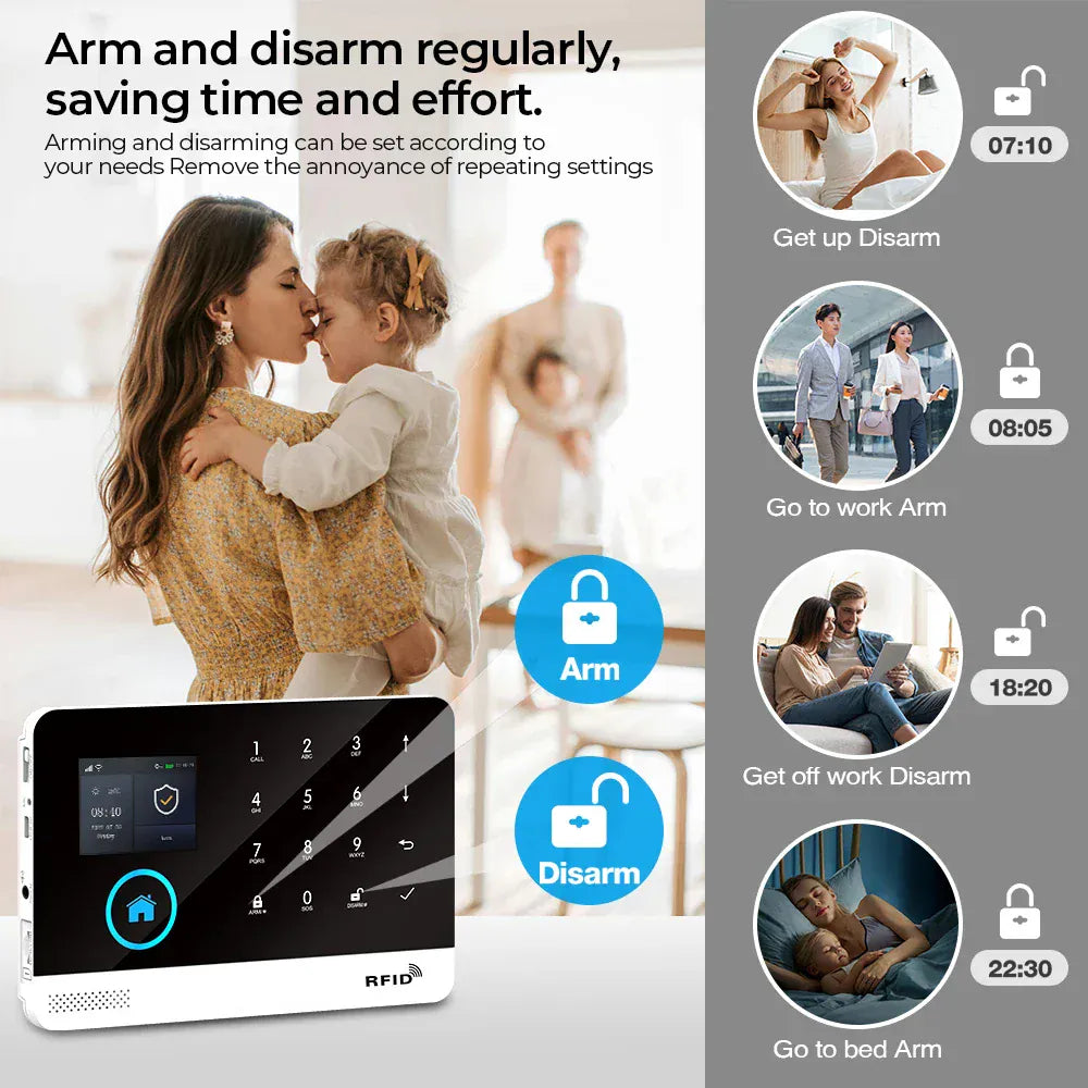 Smart Home Tuya GSM Alarm System 4G Wifi System Smart Home Tuya GSM Alarm System 4G Wifi System