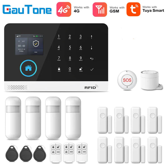 Smart Home Tuya GSM Alarm System 4G Wifi System Smart Home Tuya GSM Alarm System 4G Wifi System