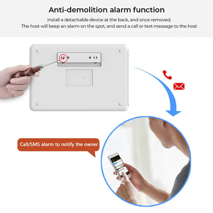 Smart Home Tuya GSM Alarm System 4G Wifi System Smart Home Tuya GSM Alarm System 4G Wifi System