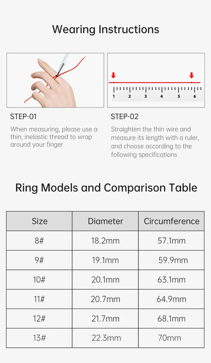 KUMI H1 Smart Ring - 5ATM Waterproof Health Tracker | Wahooly Smart Ring H1 Durable 5ATM Waterproof, Remote Control Functionality, and Sleek Ceramic Design