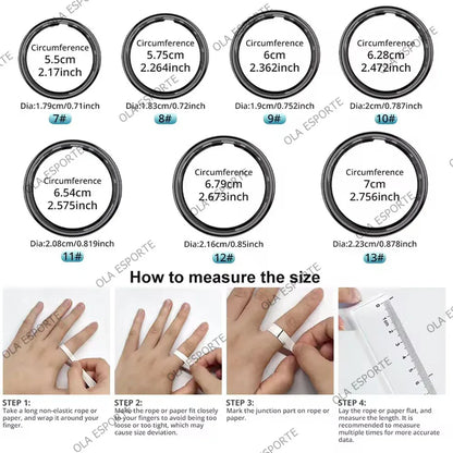 Smart Ring Health Tracker - Heart Rate, Sleep & Fitness Monitor Smart Ring with Charging Case for Men Women, Display Screen, Health Monitor, 5ATM Waterproof,Multiple Sport Mode For Android IOS