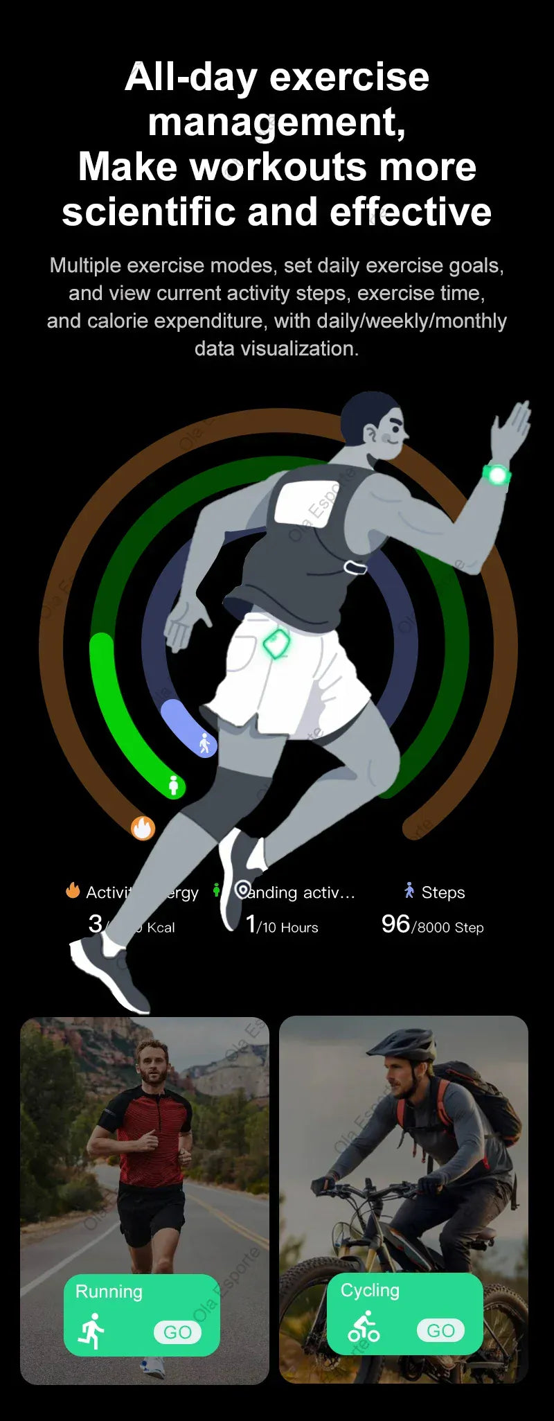 Smart Ring Health Tracker - Heart Rate, Sleep & Fitness Monitor Smart Ring with Charging Case for Men Women, Display Screen, Health Monitor, 5ATM Waterproof,Multiple Sport Mode For Android IOS