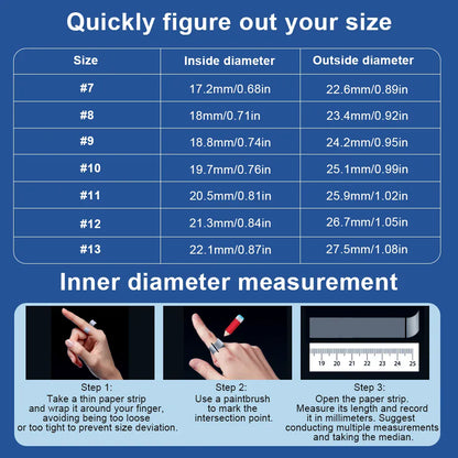 Premium Smart Ring - 5ATM Waterproof Health & Fitness Monitor | Wahooly Smart Rings Health Monitor Sleep Sports Fitness Multiple Function Modes Tracking Heart Rate Blood Oxygen Ring 5ATM Waterproof