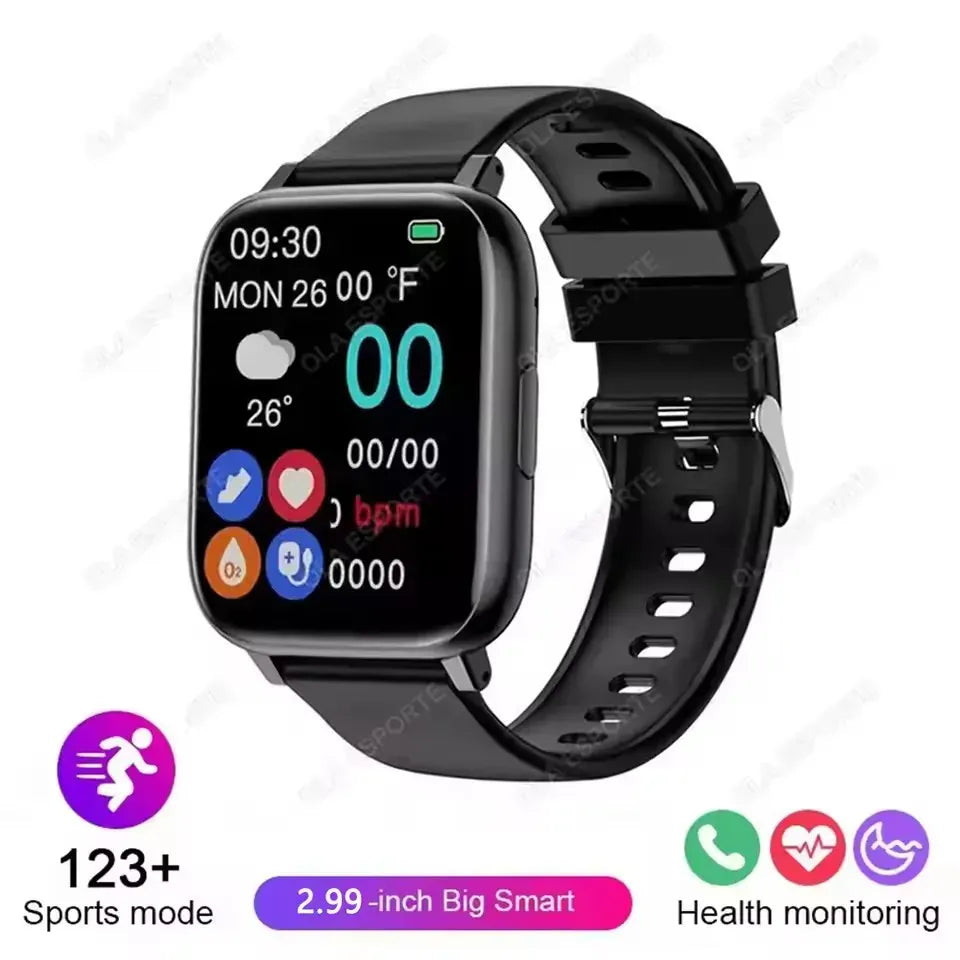Smart Watch with Bluetooth Calling, Heart Rate & Blood Oxygen Monitor | Wahooly Smart Watch with Bluetooth Calling – Heart Rate, Blood Oxygen & Customizable Dials
