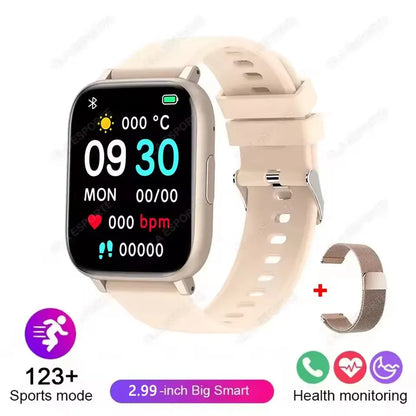 Smart Watch with Bluetooth Calling, Heart Rate & Blood Oxygen Monitor | Wahooly Smart Watch with Bluetooth Calling – Heart Rate, Blood Oxygen & Customizable Dials