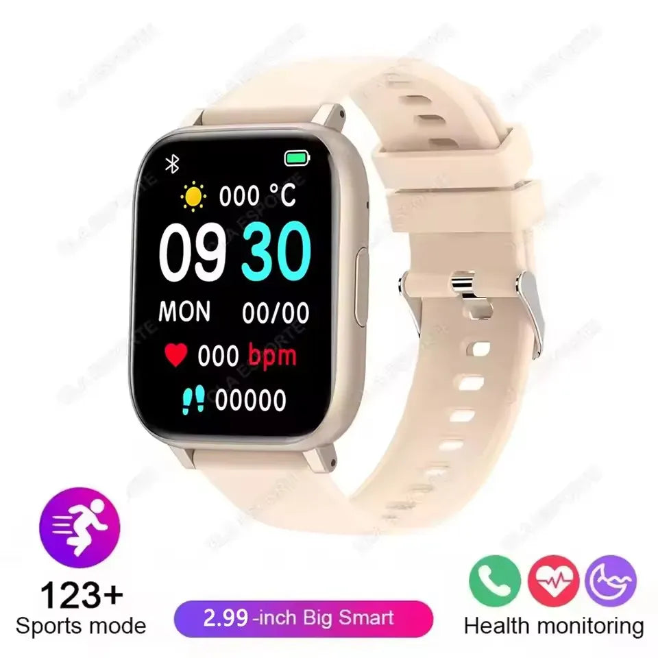 Smart Watch with Bluetooth Calling, Heart Rate & Blood Oxygen Monitor | Wahooly Smart Watch with Bluetooth Calling – Heart Rate, Blood Oxygen & Customizable Dials