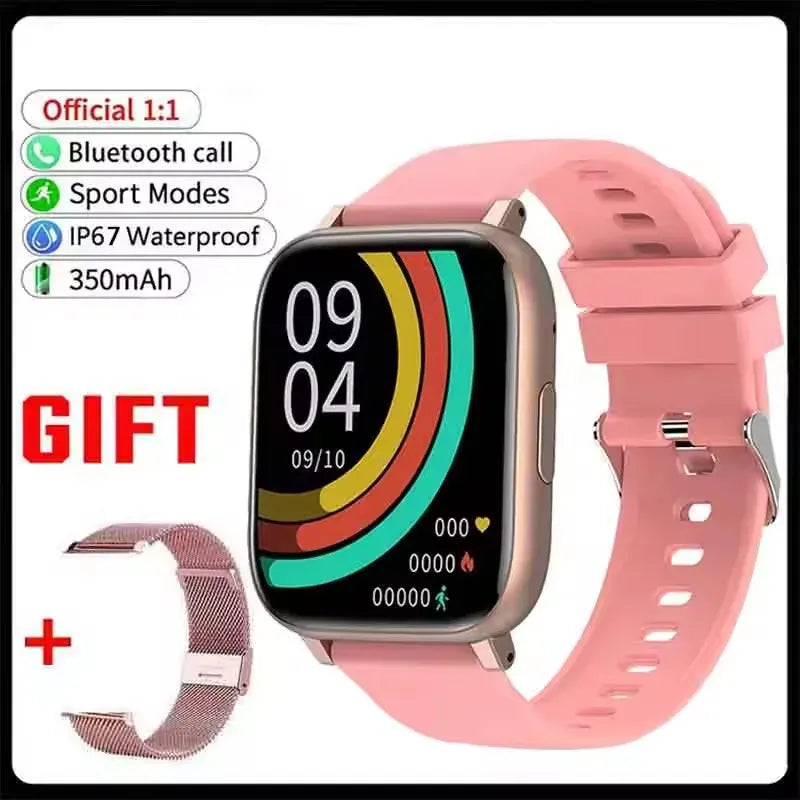 Smart Watch with Bluetooth Calling, Heart Rate & Blood Oxygen Monitor | Wahooly Smart Watch with Bluetooth Calling – Heart Rate, Blood Oxygen & Customizable Dials