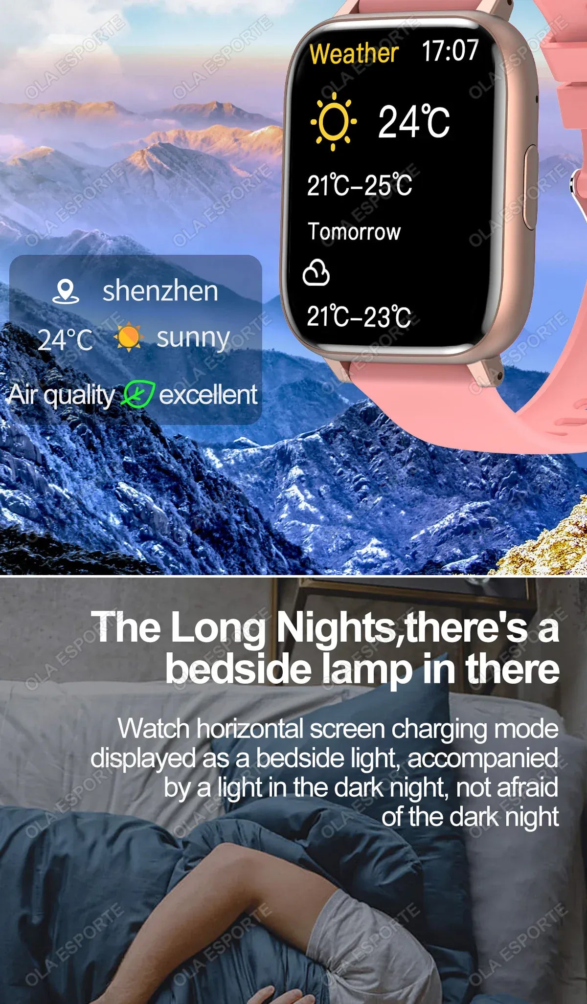 Smart Watch with Bluetooth Calling, Heart Rate & Blood Oxygen Monitor | Wahooly Smart Watch with Bluetooth Calling – Heart Rate, Blood Oxygen & Customizable Dials