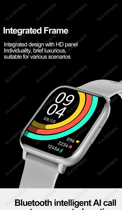 Smart Watch with Bluetooth Calling, Heart Rate & Blood Oxygen Monitor | Wahooly Smart Watch with Bluetooth Calling – Heart Rate, Blood Oxygen & Customizable Dials