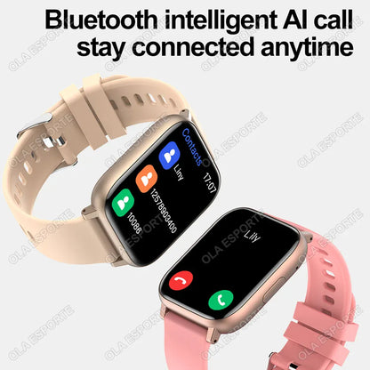 Smart Watch with Bluetooth Calling, Heart Rate & Blood Oxygen Monitor | Wahooly Smart Watch with Bluetooth Calling – Heart Rate, Blood Oxygen & Customizable Dials
