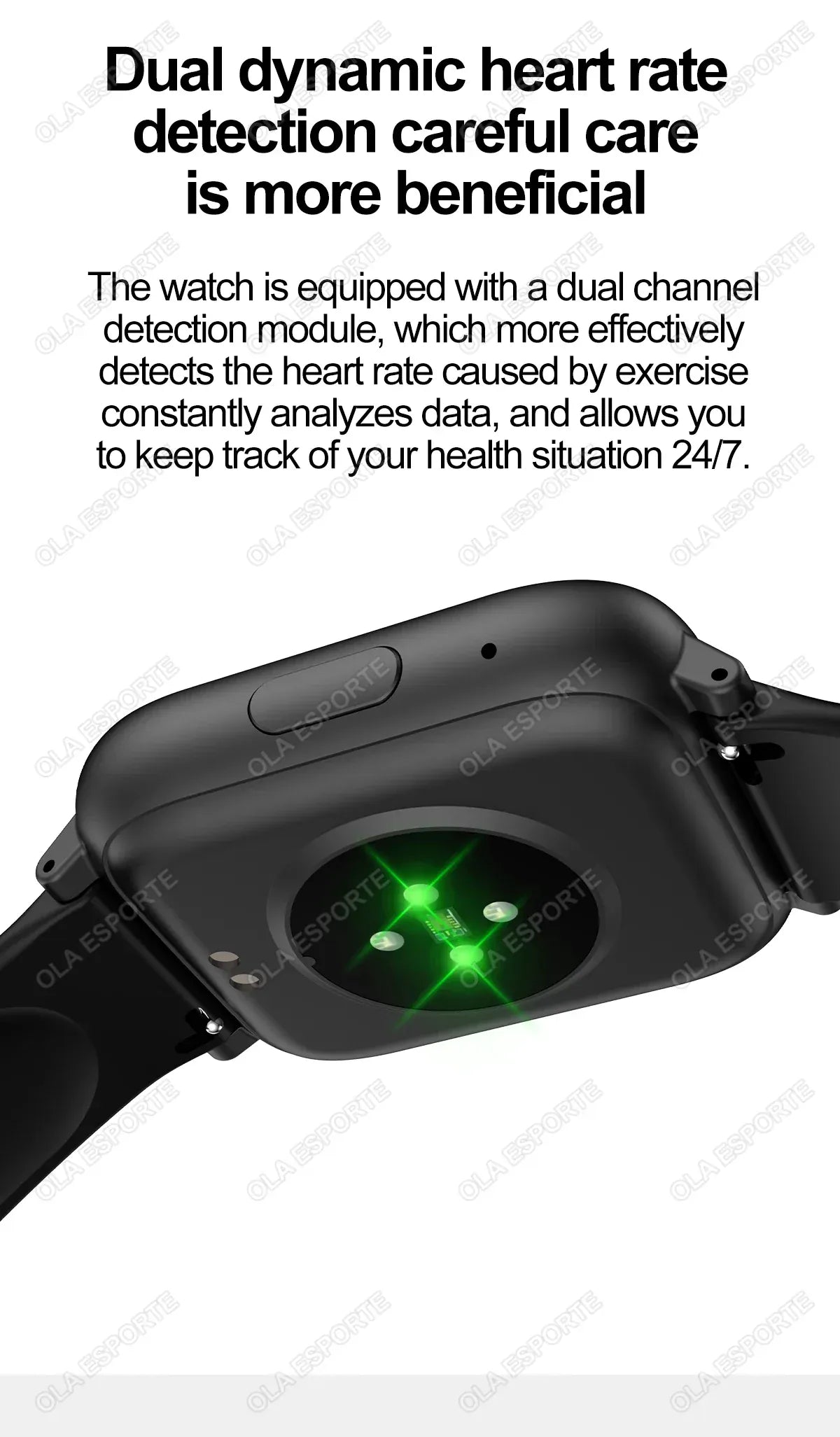 Smart Watch with Bluetooth Calling, Heart Rate & Blood Oxygen Monitor | Wahooly Smart Watch with Bluetooth Calling – Heart Rate, Blood Oxygen & Customizable Dials