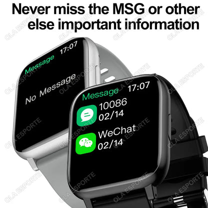 Smart Watch with Bluetooth Calling, Heart Rate & Blood Oxygen Monitor | Wahooly Smart Watch with Bluetooth Calling – Heart Rate, Blood Oxygen & Customizable Dials