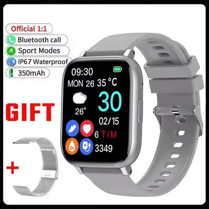 Smart Watch with Bluetooth Calling, Heart Rate & Blood Oxygen Monitor | Wahooly Smart Watch with Bluetooth Calling – Heart Rate, Blood Oxygen & Customizable Dials