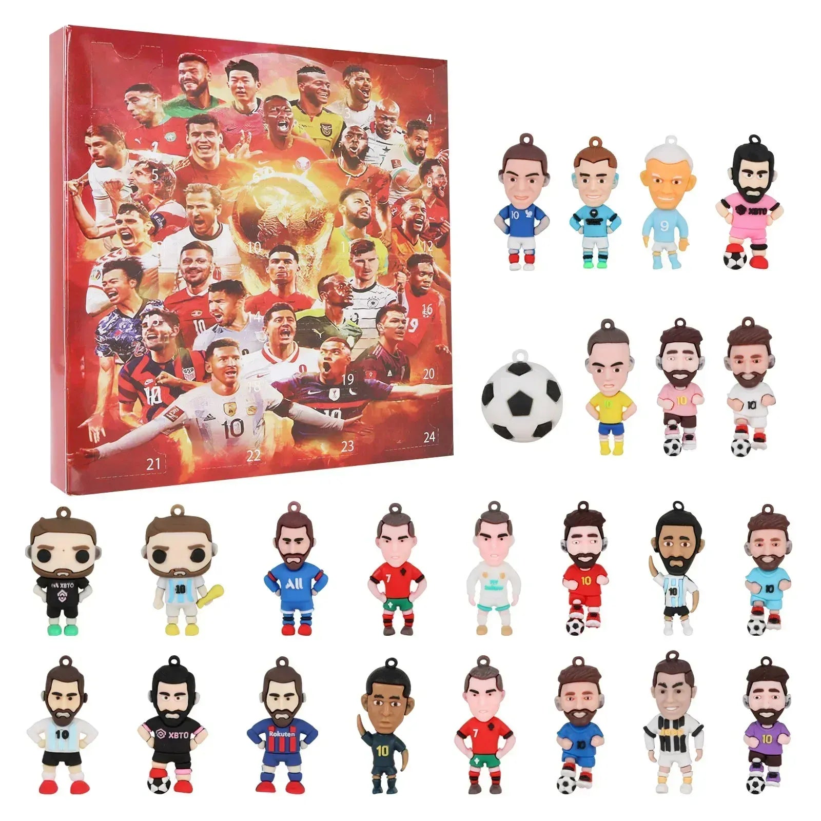 Soccer Advent Calendar 2024 — 24-Day Sports Countdown Gift for Kids & Fans Soccer Advent Calendar 2024 — 24 Days of Sports Surprises for Kids & Fans