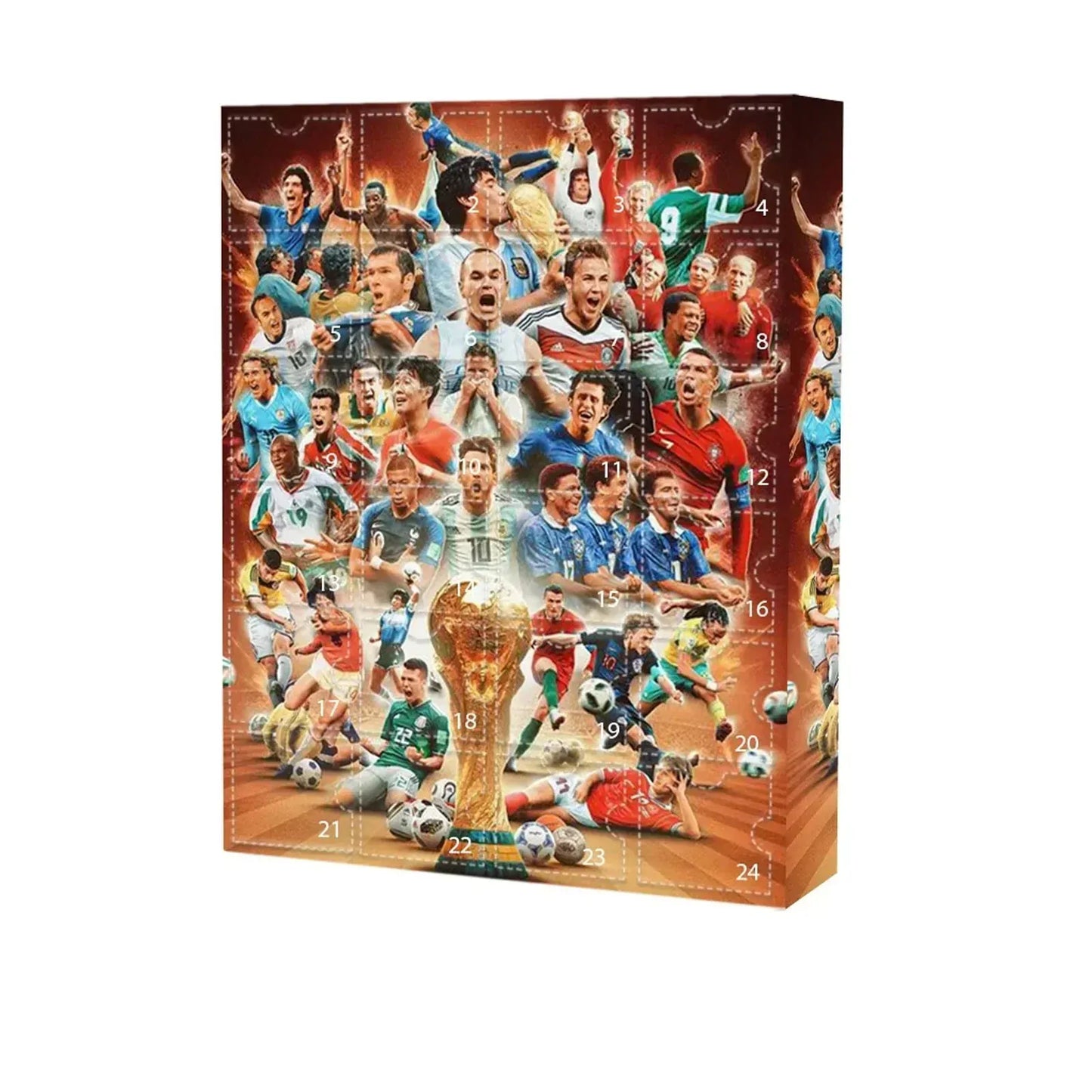 Soccer Advent Calendar 2024 — 24-Day Sports Countdown Gift for Kids & Fans Soccer Advent Calendar 2024 — 24 Days of Sports Surprises for Kids & Fans