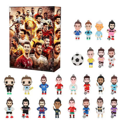 Soccer Advent Calendar 2024 — 24-Day Sports Countdown Gift for Kids & Fans Soccer Advent Calendar 2024 — 24 Days of Sports Surprises for Kids & Fans