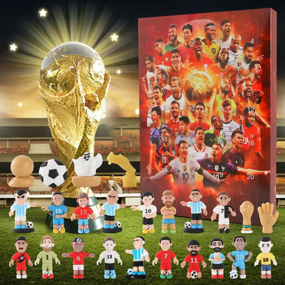 Soccer Advent Calendar 2024 — 24-Day Sports Countdown Gift for Kids & Fans Soccer Advent Calendar 2024 — 24 Days of Sports Surprises for Kids & Fans