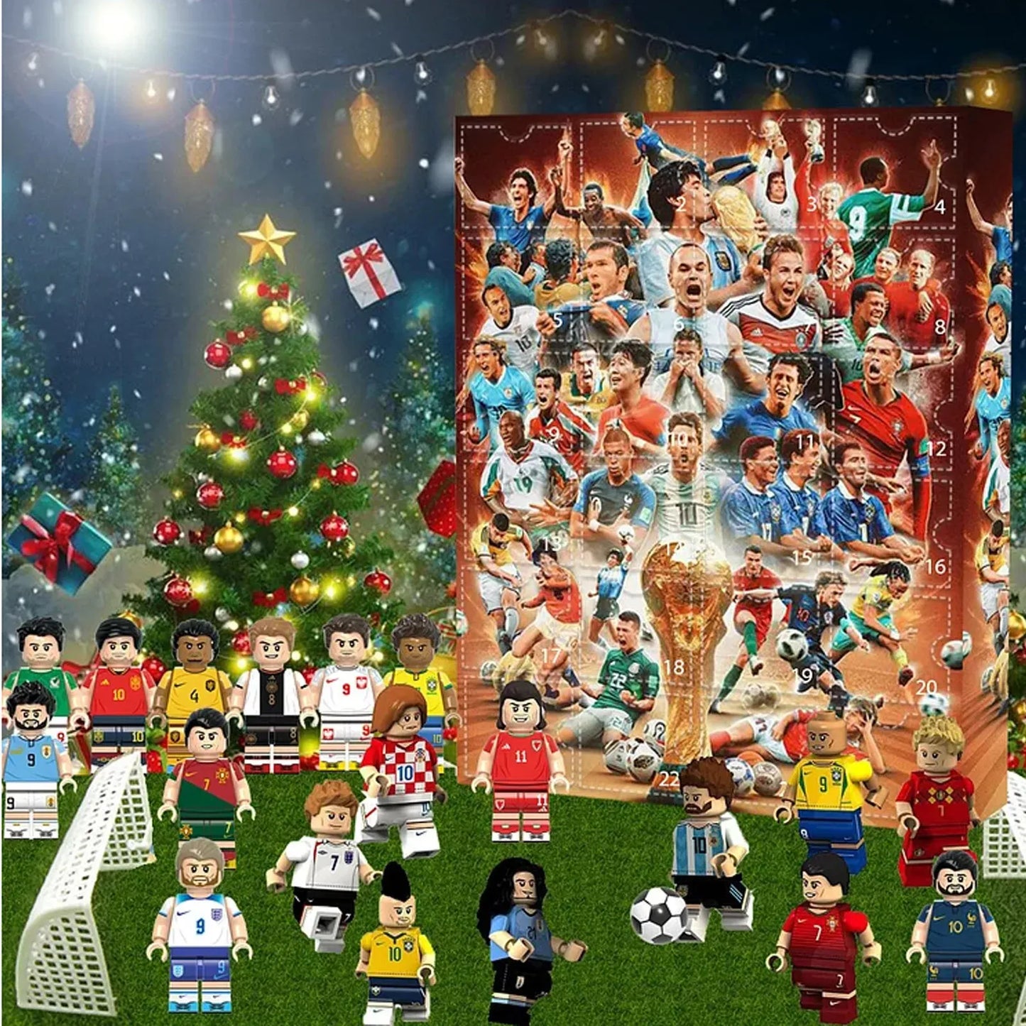 Soccer Advent Calendar 2024 — 24-Day Sports Countdown Gift for Kids & Fans Soccer Advent Calendar 2024 — 24 Days of Sports Surprises for Kids & Fans