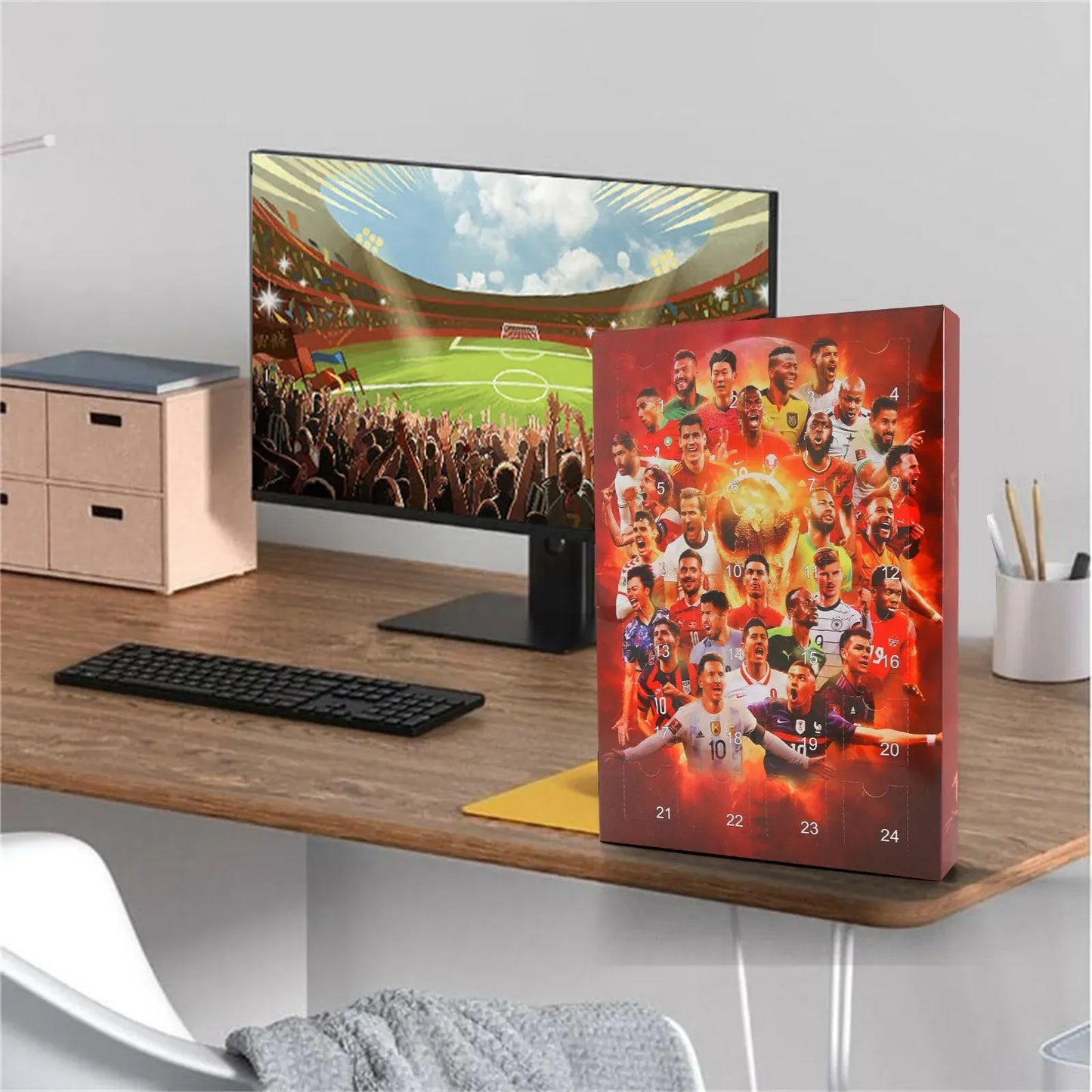 Soccer Advent Calendar 2024 — 24-Day Sports Countdown Gift for Kids & Fans Soccer Advent Calendar 2024 — 24 Days of Sports Surprises for Kids & Fans