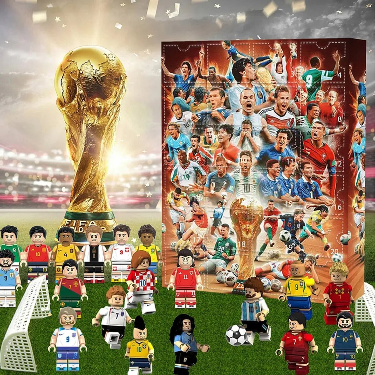 Soccer Advent Calendar 2024 — 24-Day Sports Countdown Gift for Kids & Fans Soccer Advent Calendar 2024 — 24 Days of Sports Surprises for Kids & Fans