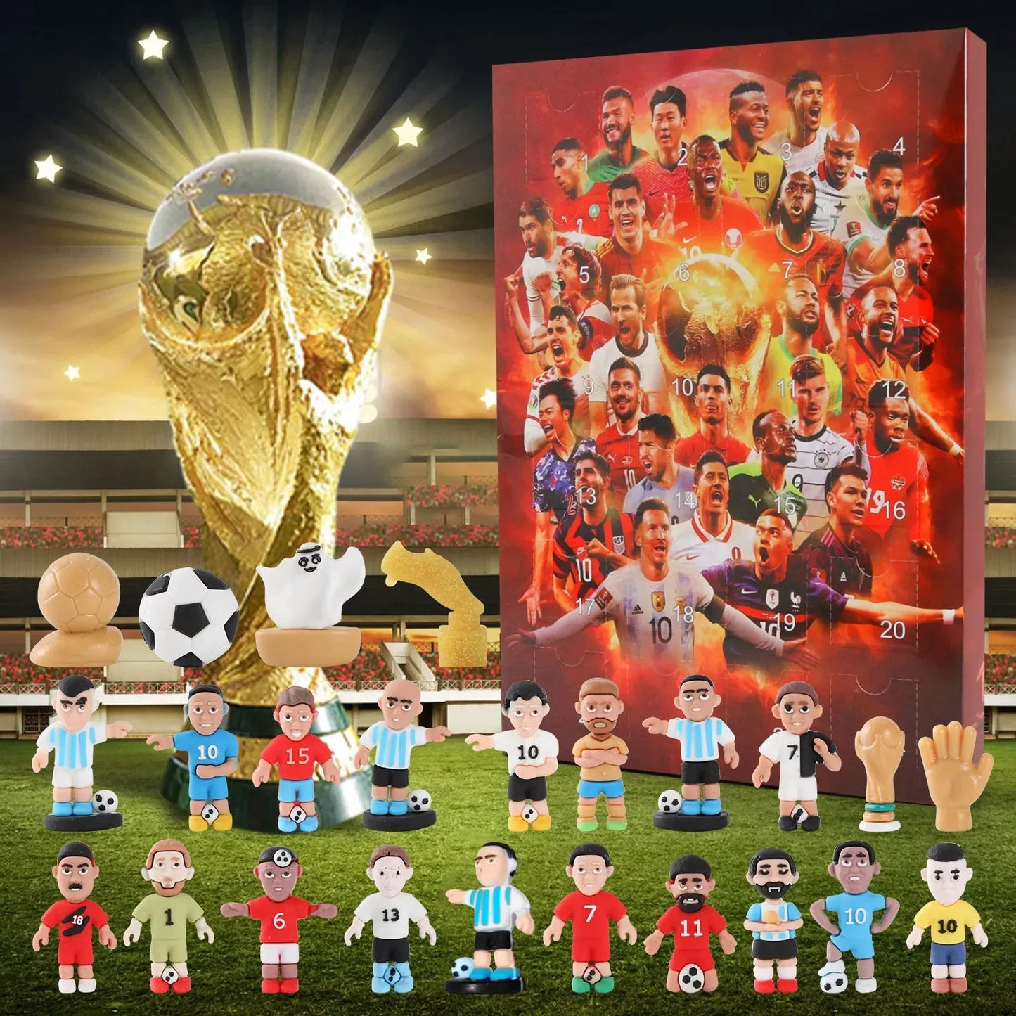 Soccer Advent Calendar 2024 — 24-Day Sports Countdown Gift for Kids & Fans Soccer Advent Calendar 2024 — 24 Days of Sports Surprises for Kids & Fans