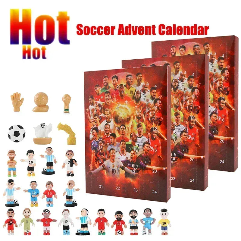 Soccer Advent Calendar 2024 — 24-Day Sports Countdown Gift for Kids & Fans Soccer Advent Calendar 2024 — 24 Days of Sports Surprises for Kids & Fans