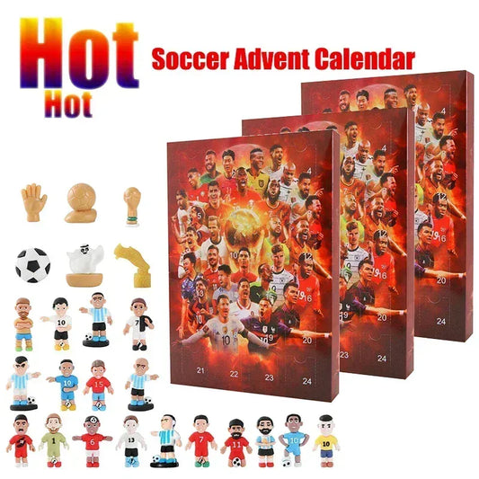 Soccer Advent Calendar 2024 — 24-Day Sports Countdown Gift for Kids & Fans Soccer Advent Calendar 2024 — 24 Days of Sports Surprises for Kids & Fans