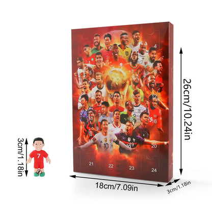 Soccer Advent Calendar 2024 — 24-Day Sports Countdown Gift for Kids & Fans Soccer Advent Calendar 2024 — 24 Days of Sports Surprises for Kids & Fans