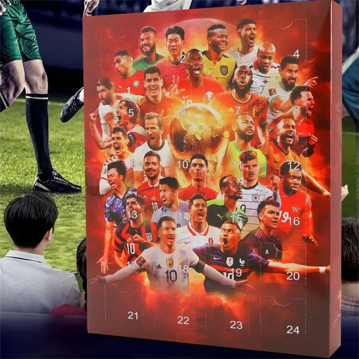 Soccer Advent Calendar 2024 — 24-Day Sports Countdown Gift for Kids & Fans Soccer Advent Calendar 2024 — 24 Days of Sports Surprises for Kids & Fans