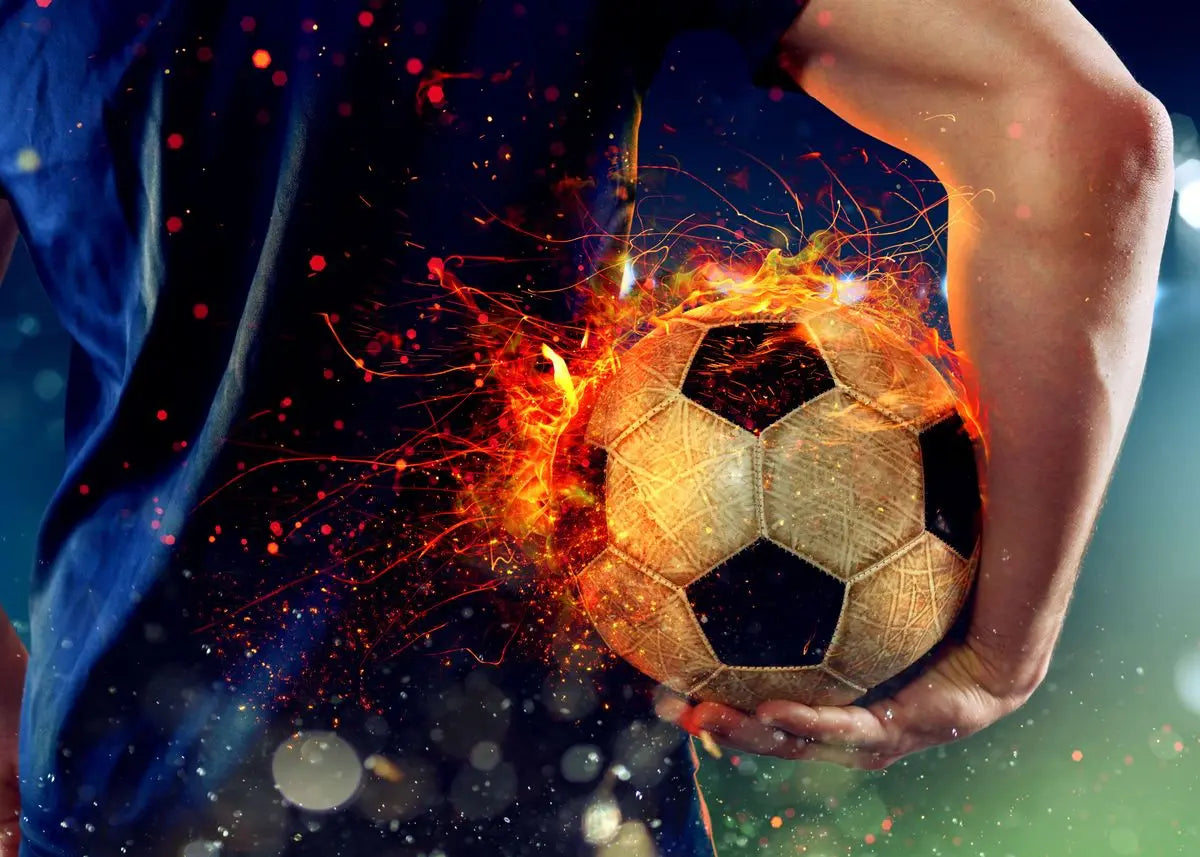 Soccer Player 5D Diamond Painting Kit — DIY Football Wall Art Gift Soccer Player 5D Diamond Painting Kit — DIY Embroidery Wall Art for Football Fans & Home Decor