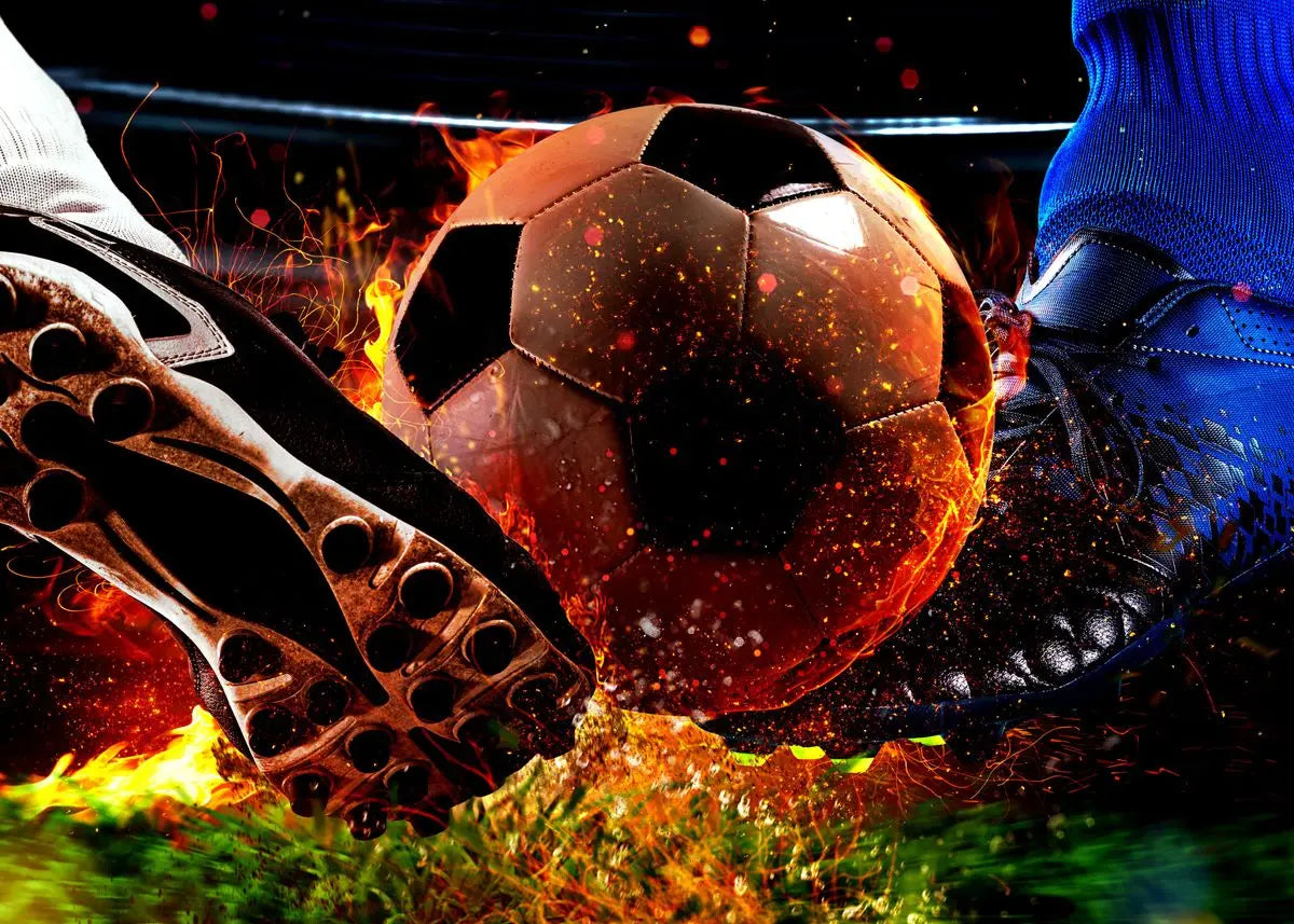 Soccer Player 5D Diamond Painting Kit — DIY Football Wall Art Gift Soccer Player 5D Diamond Painting Kit — DIY Embroidery Wall Art for Football Fans & Home Decor