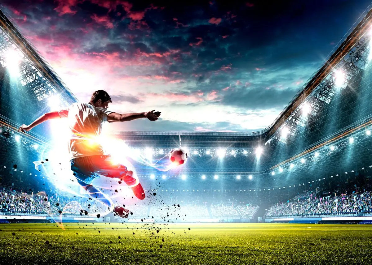 Soccer Player 5D Diamond Painting Kit — DIY Football Wall Art Gift Soccer Player 5D Diamond Painting Kit — DIY Embroidery Wall Art for Football Fans & Home Decor