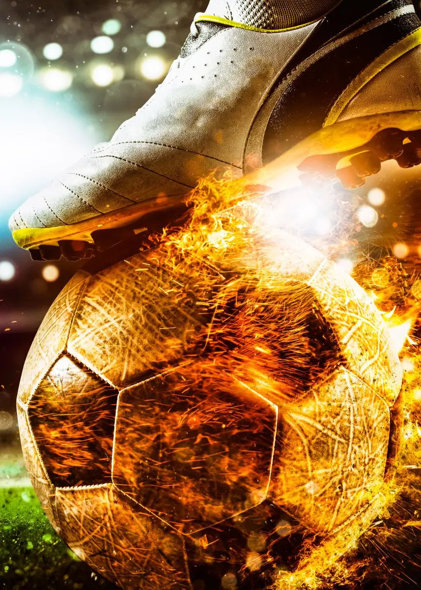Soccer Player 5D Diamond Painting Kit — DIY Football Wall Art Gift Soccer Player 5D Diamond Painting Kit — DIY Embroidery Wall Art for Football Fans & Home Decor
