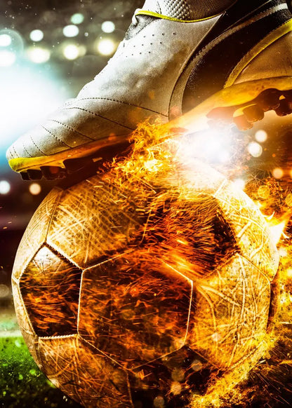 Soccer Player 5D Diamond Painting Kit — DIY Football Wall Art Gift Soccer Player 5D Diamond Painting Kit — DIY Embroidery Wall Art for Football Fans & Home Decor
