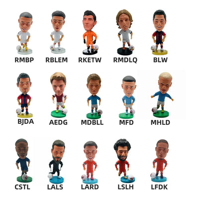 Soccer Player Action Figures Collectible Miniatures Soccer Player Action Figures Collectible Miniatures