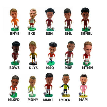 Soccer Player Action Figures Collectible Miniatures Soccer Player Action Figures Collectible Miniatures