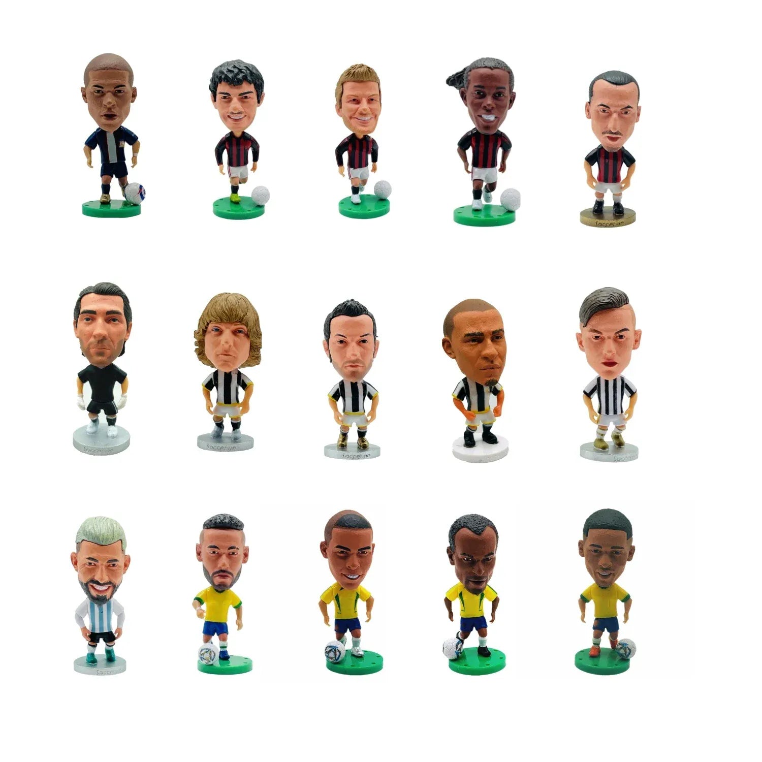 Soccer Player Action Figures Collectible Miniatures Soccer Player Action Figures Collectible Miniatures
