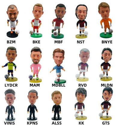 Soccer Player Action Figures Collectible Miniatures Soccer Player Action Figures Collectible Miniatures