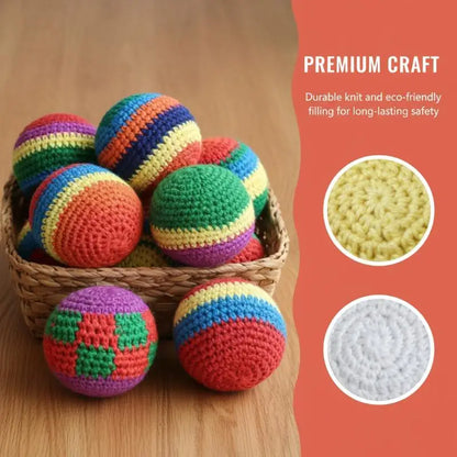 Soft Handmade Sacks for Footbag Juggling Balls Kids Outdoor Toy Safe and Durable for Camping Soft Handmade Sacks for Footbag Juggling Balls Kids Outdoor Toy Safe and Durable for Camping