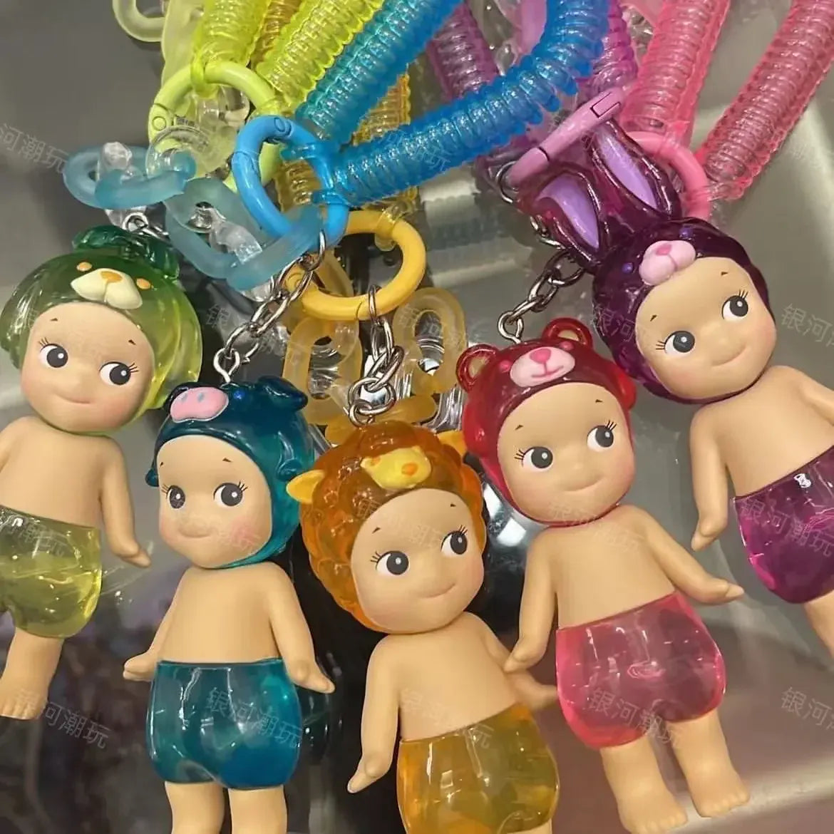 Sonny Angel Candy House Blind Box 2pcs - Cute Doll Keychain Pendant | Random Figures Sonny Angel Doll Candy House Series Blind Box Cute Doll Keychain Pendant Trendy Handmade