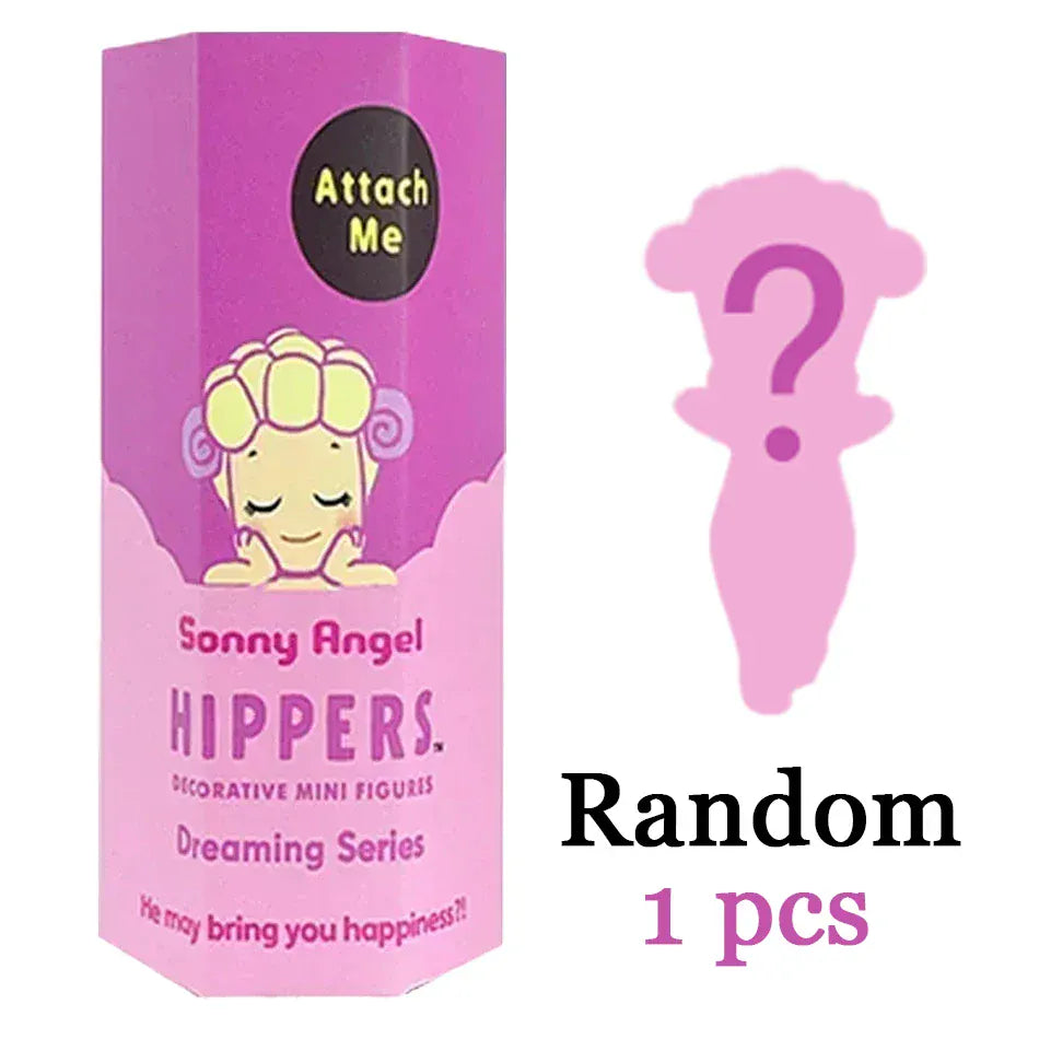 Sonny Angel Dreaming Series 9-Piece Set - Animal Hat Desk Ornaments | Complete Collection Sonny Angle Dreaming Series Lovely Angel Doll Desk Ornamen