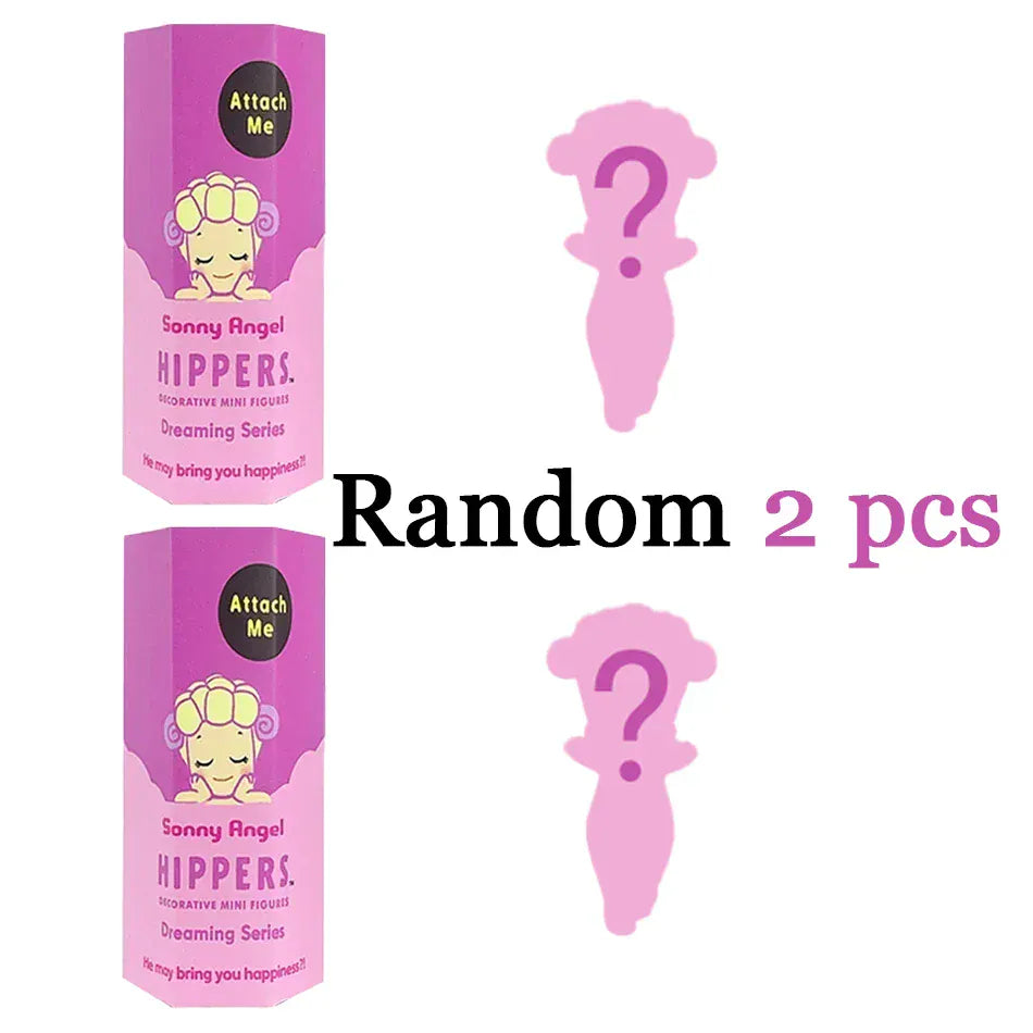 Sonny Angel Dreaming Series 9-Piece Set - Animal Hat Desk Ornaments | Complete Collection Sonny Angle Dreaming Series Lovely Angel Doll Desk Ornamen