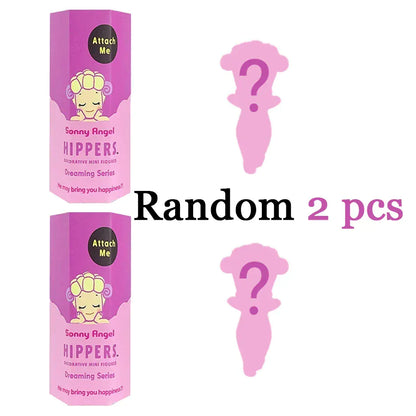 Sonny Angel Dreaming Series 9-Piece Set - Animal Hat Desk Ornaments | Complete Collection Sonny Angle Dreaming Series Lovely Angel Doll Desk Ornamen