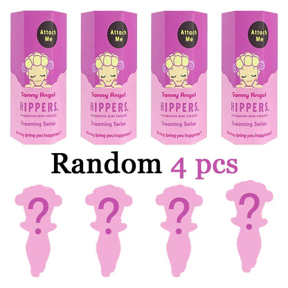 Sonny Angel Dreaming Series 9-Piece Set - Animal Hat Desk Ornaments | Complete Collection Sonny Angle Dreaming Series Lovely Angel Doll Desk Ornamen