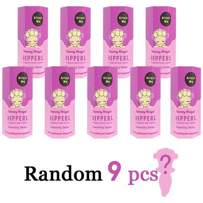 Sonny Angel Dreaming Series 9-Piece Set - Animal Hat Desk Ornaments | Complete Collection Sonny Angle Dreaming Series Lovely Angel Doll Desk Ornamen