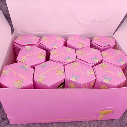 Sonny Angel Dreaming Series 9-Piece Set - Animal Hat Desk Ornaments | Complete Collection Sonny Angle Dreaming Series Lovely Angel Doll Desk Ornamen