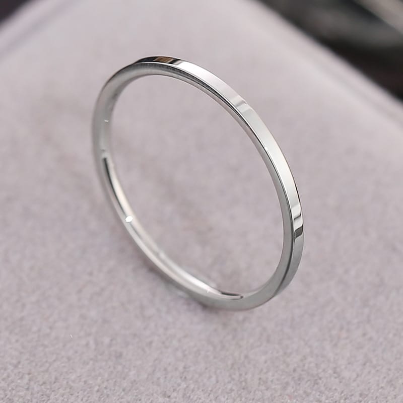 Zirconia Couple Ring – Titanium Steel 18K Rose Gold | Sparkling Diamond Ring for Women Sparkling Zirconia Couple Ring – Titanium Steel, 18K Rose Gold Finish