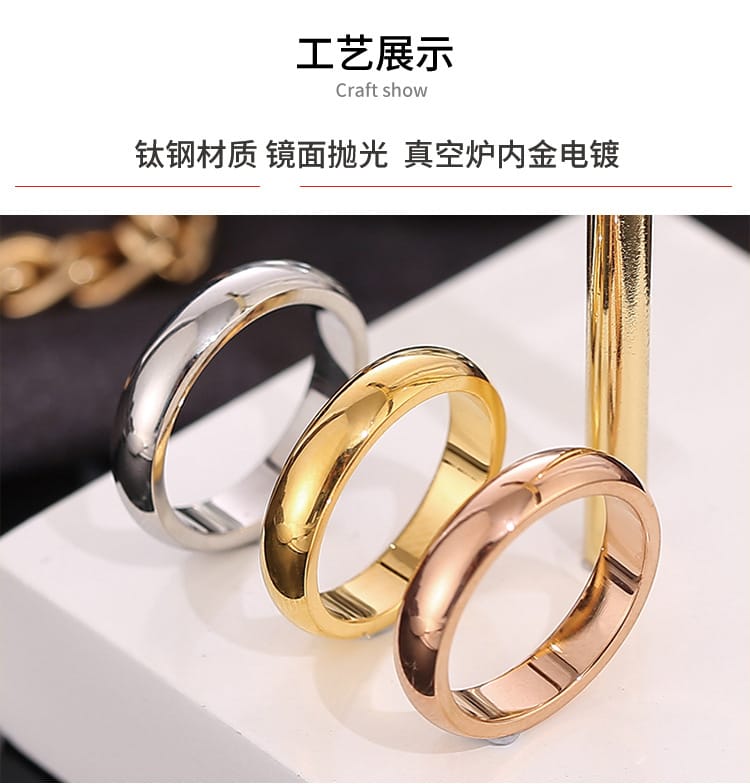 Zirconia Couple Ring – Titanium Steel 18K Rose Gold | Sparkling Diamond Ring for Women Sparkling Zirconia Couple Ring – Titanium Steel, 18K Rose Gold Finish