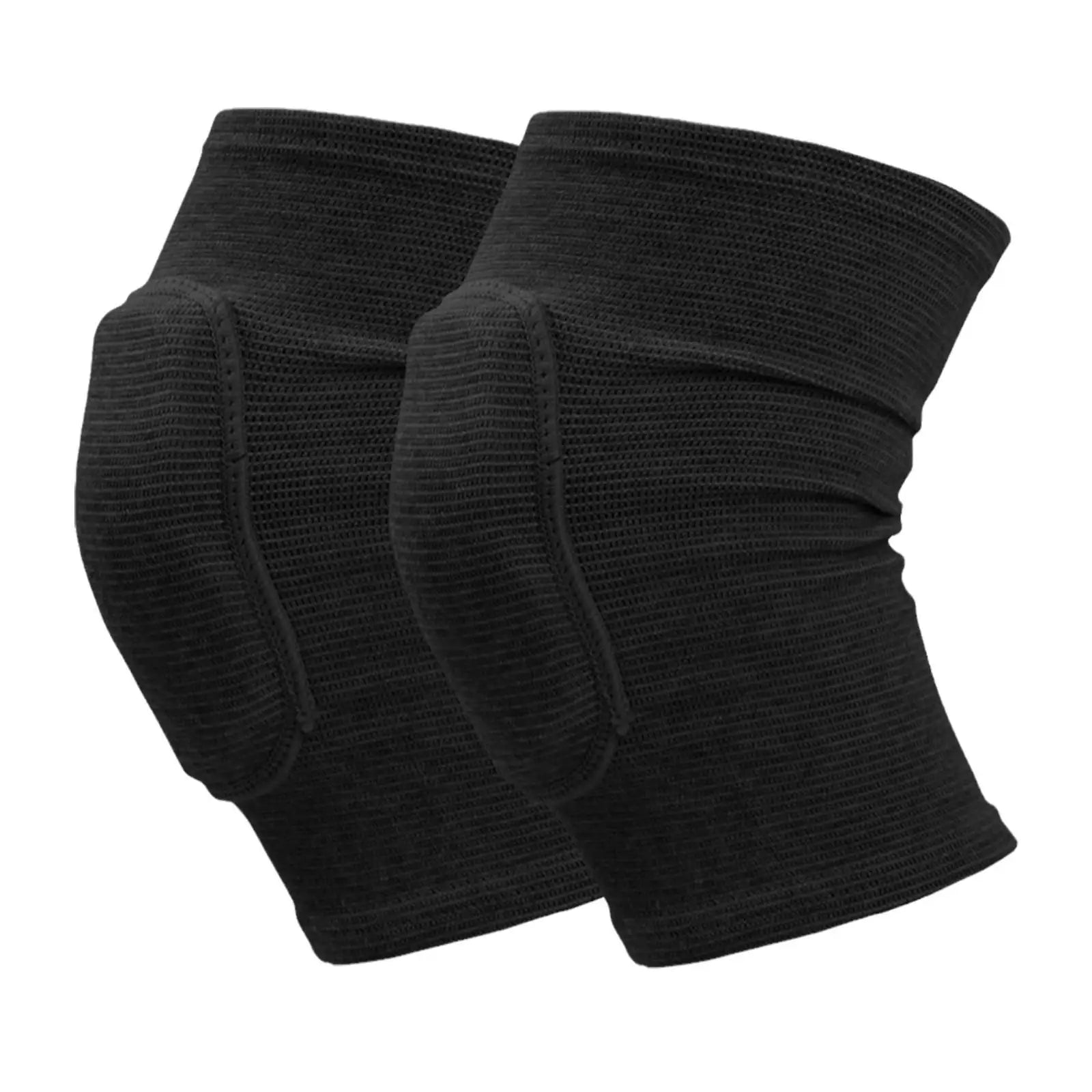Sports Compression Knee Pads 2-Pack | Thickened Sponge Knee Brace | Workout, Dance & Training Support Sports Compression Knee Pads (2-Pack) — Thickened Sponge Knee Brace Support for Workouts, Dance & Training